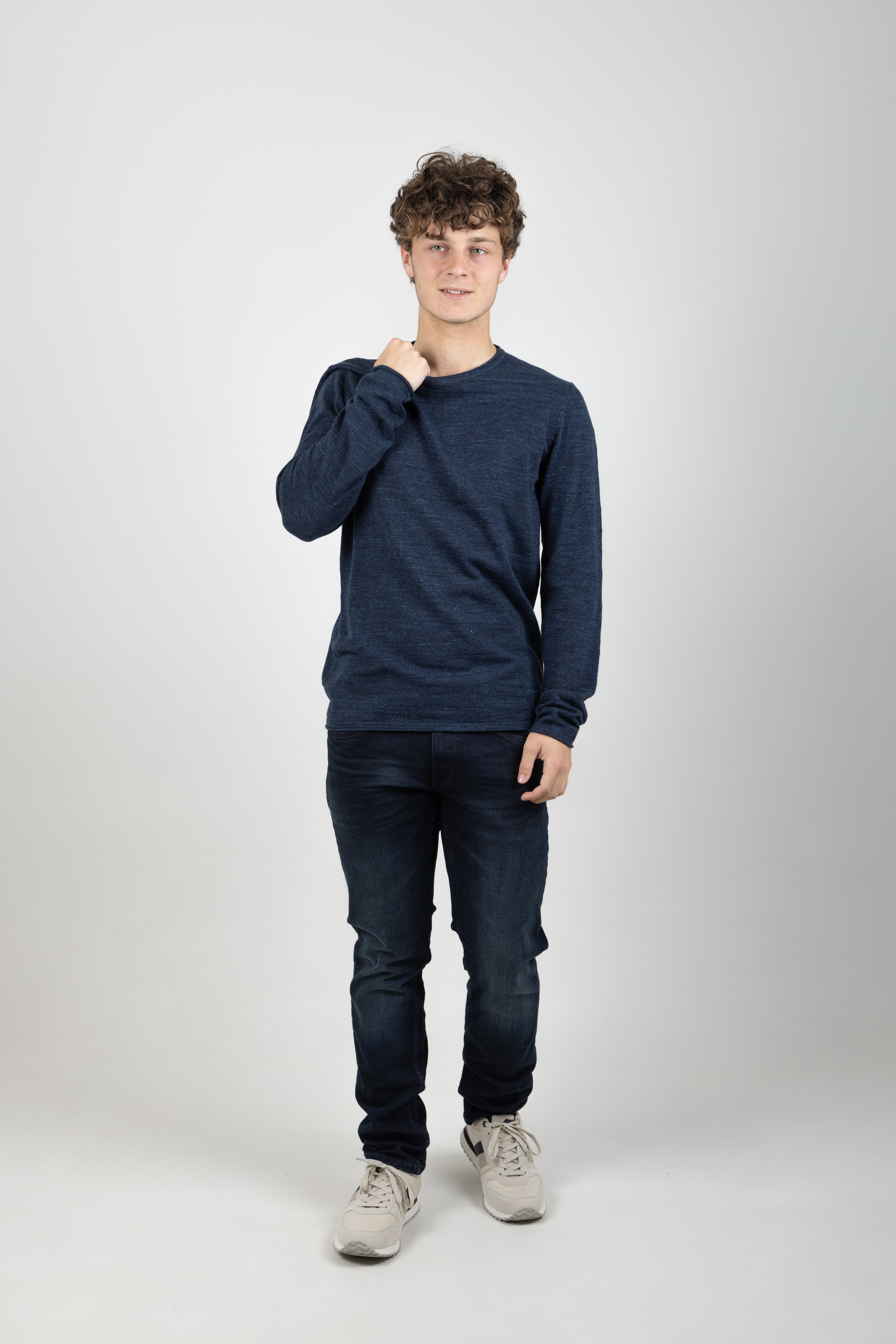 CORE PULLOVER CREW DARK MOON