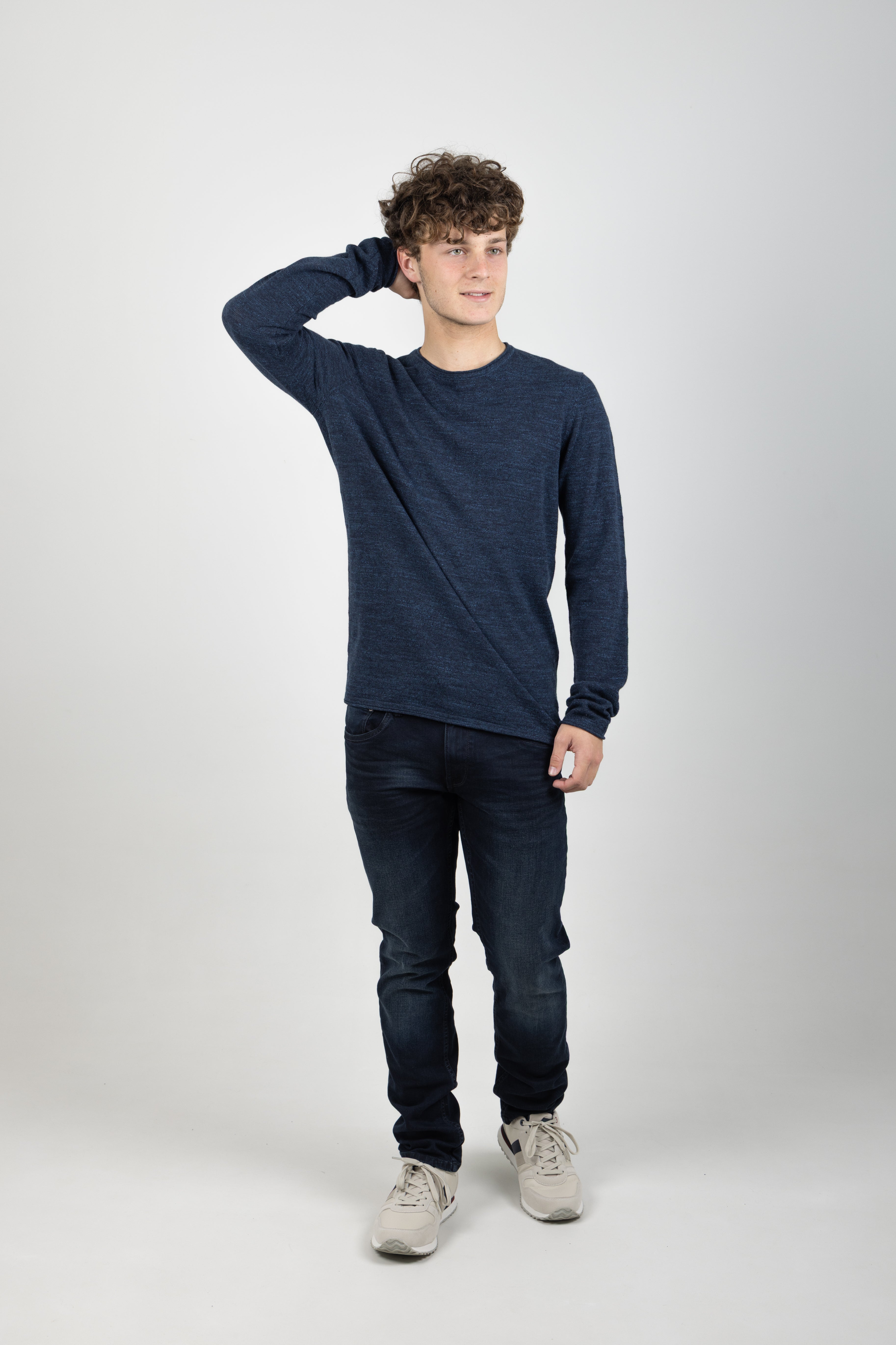 CORE PULLOVER CREW DARK MOON