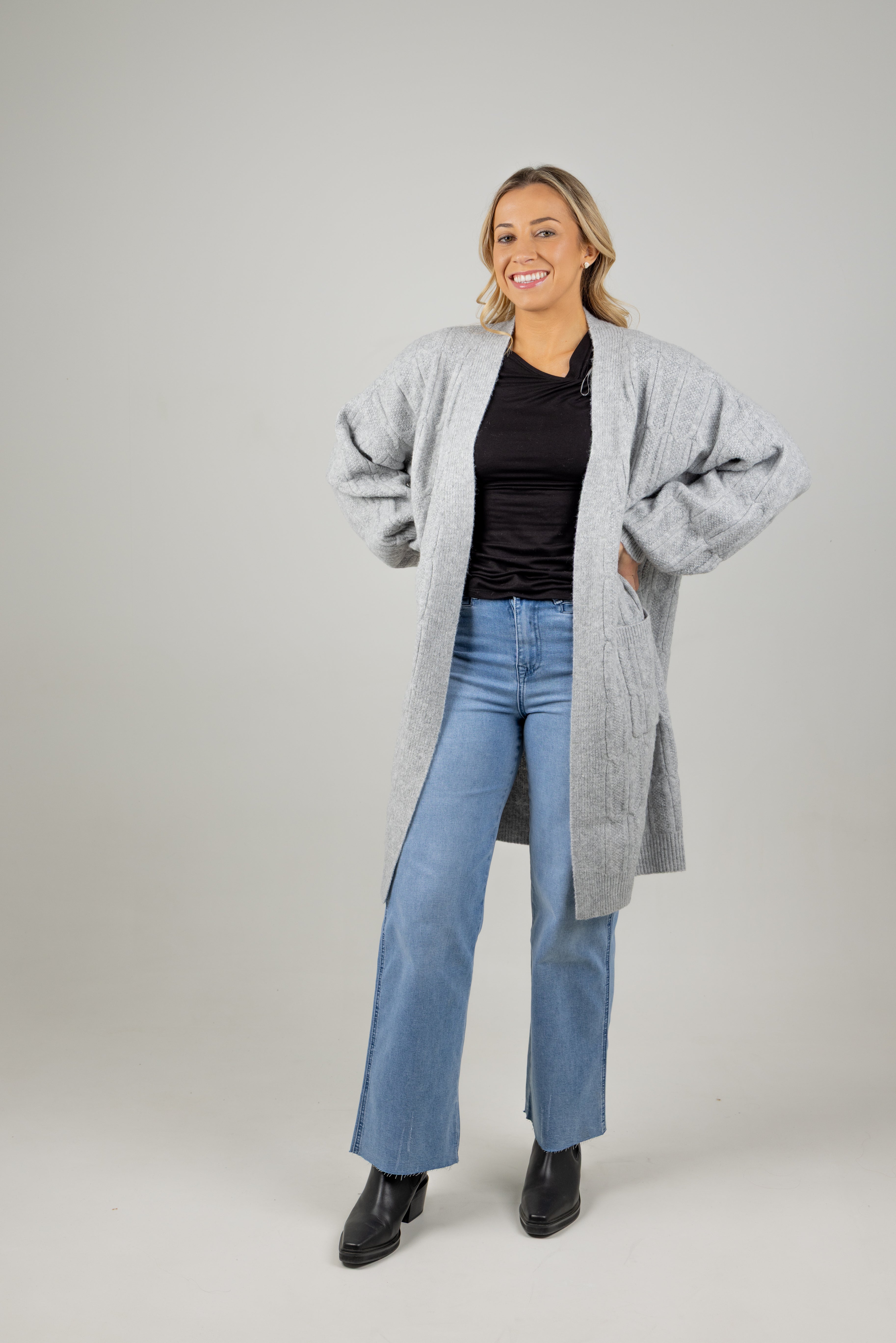 HERA CARDIGAN MARLE