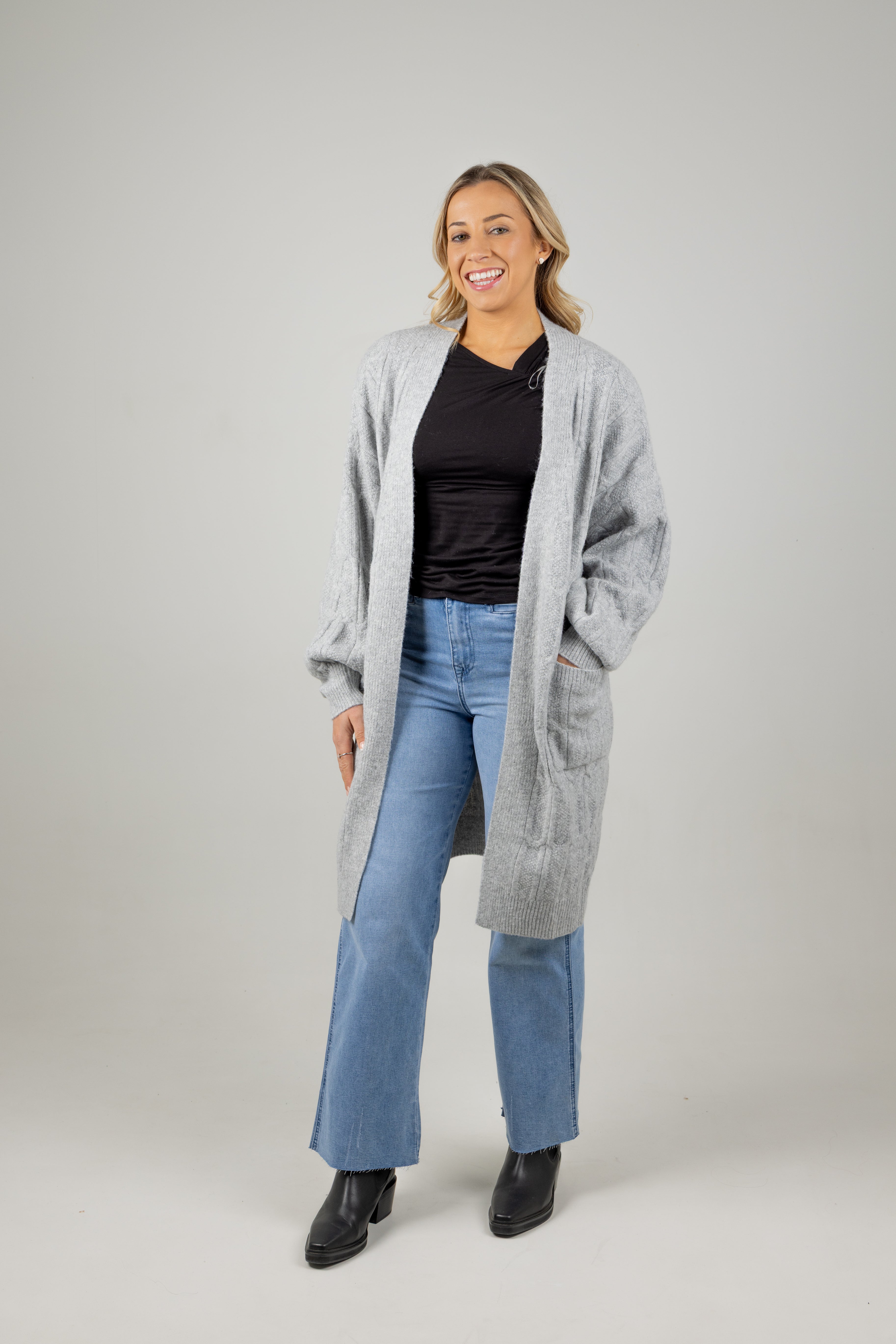 HERA CARDIGAN MARLE
