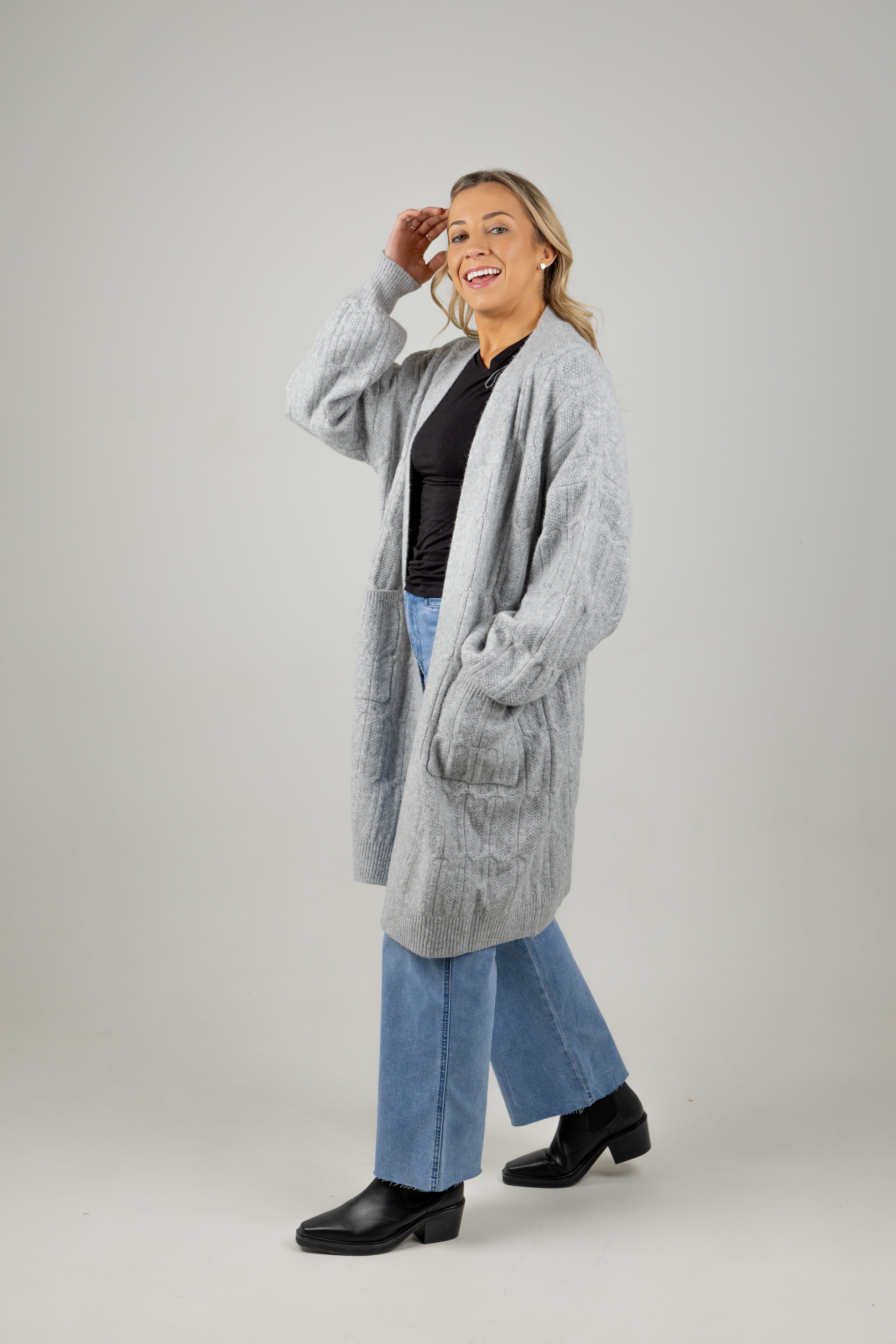 HERA CARDIGAN MARLE