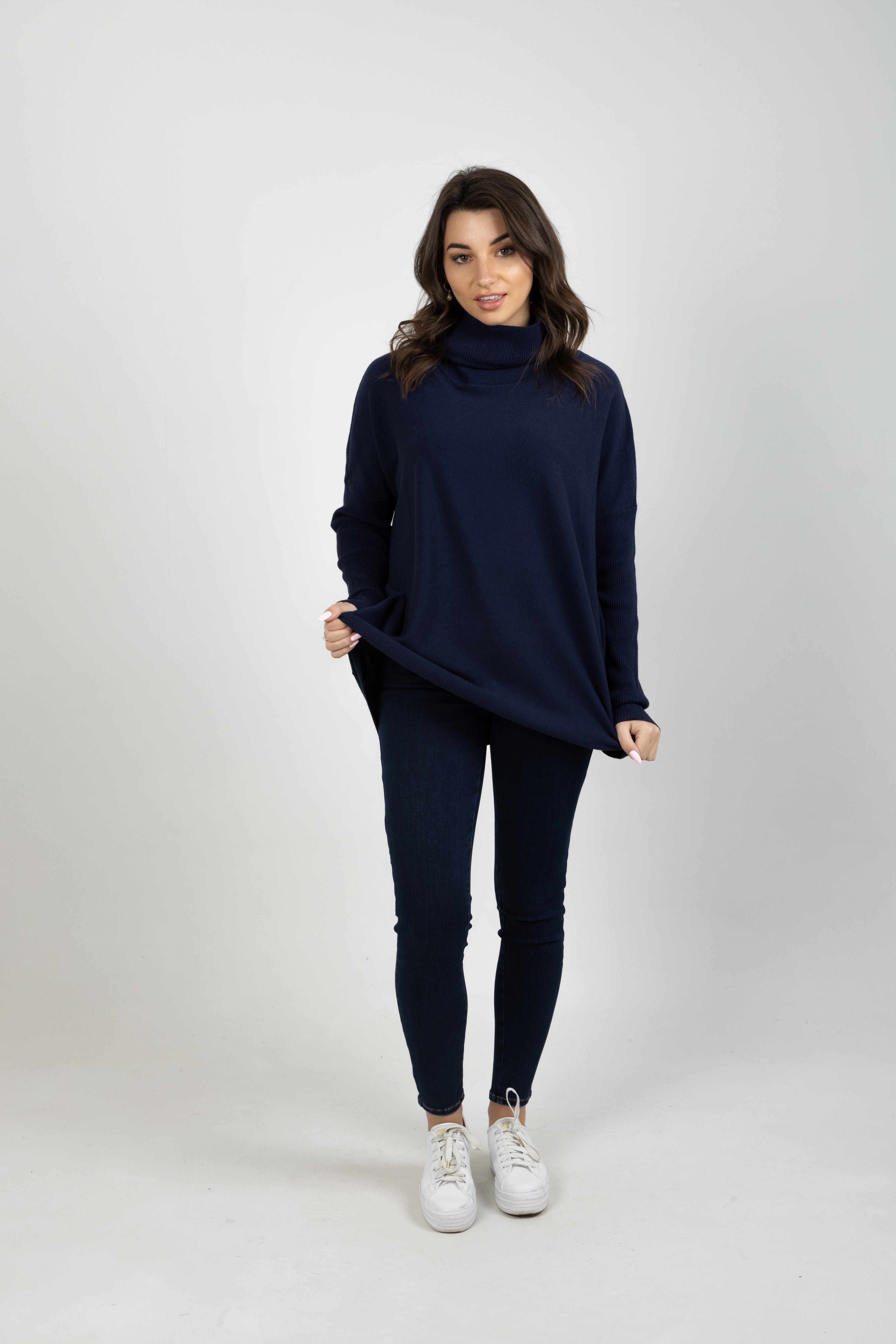 HORIZON RELAXED JUMPER NAVY