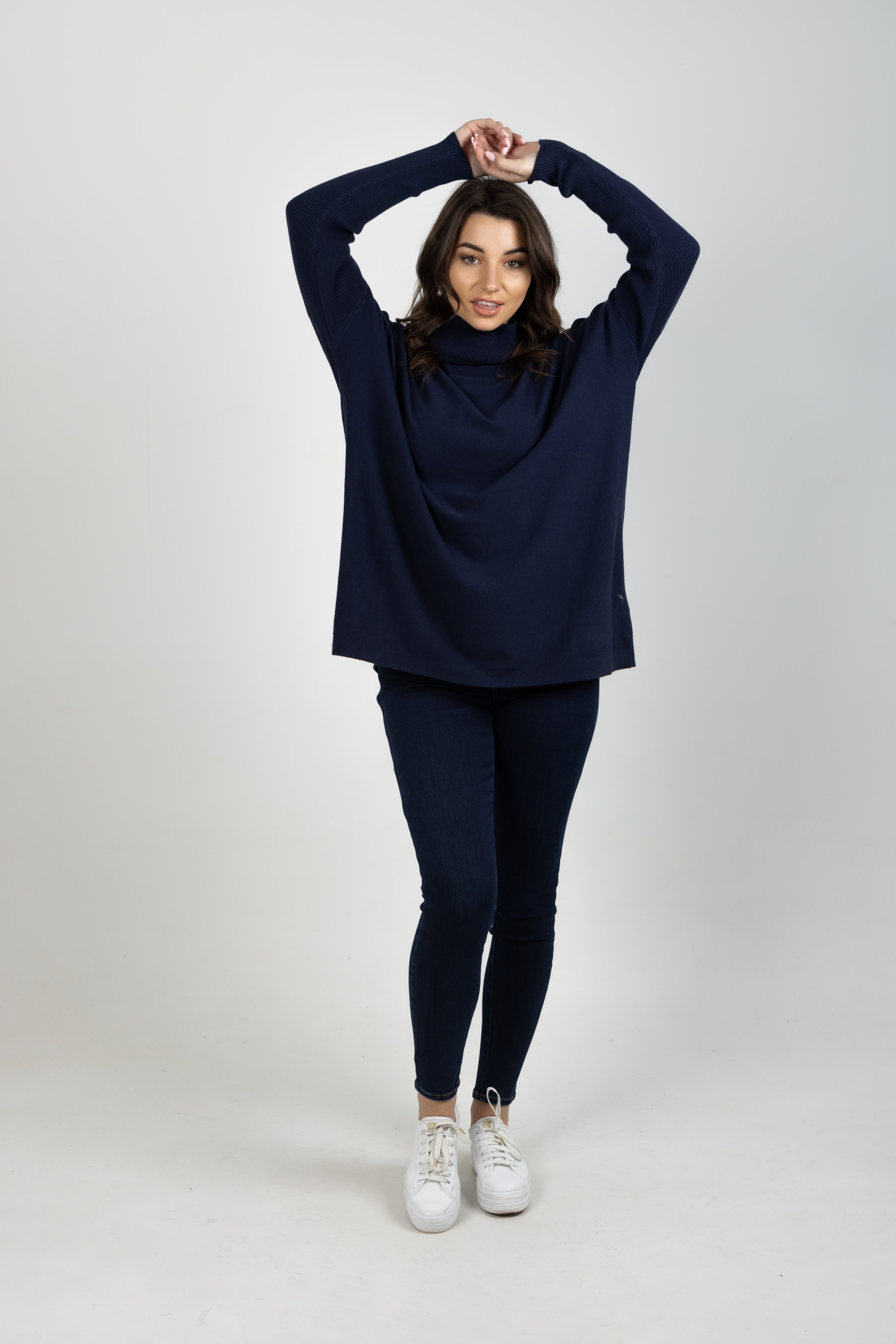 HORIZON RELAXED JUMPER NAVY