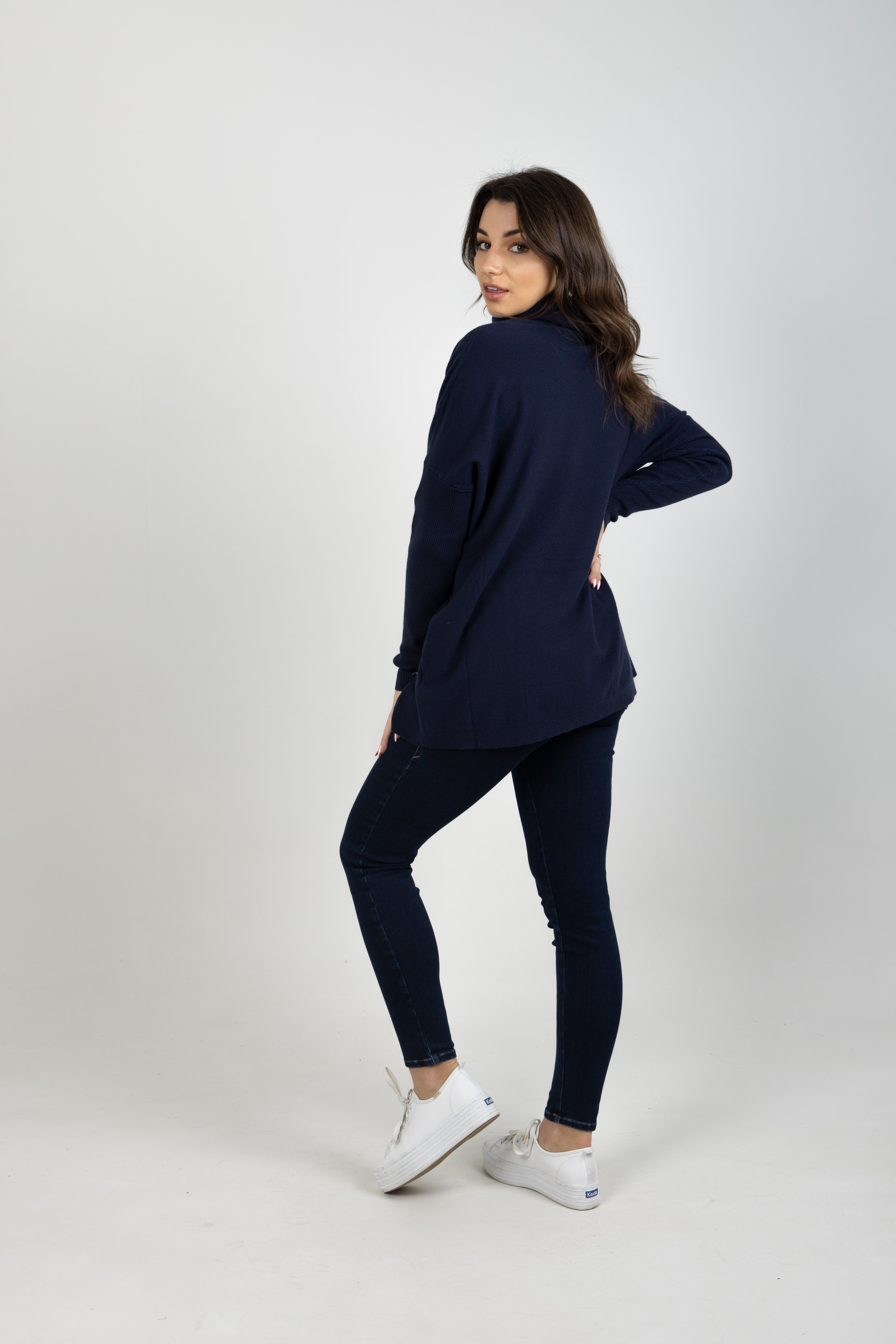 HORIZON RELAXED JUMPER NAVY