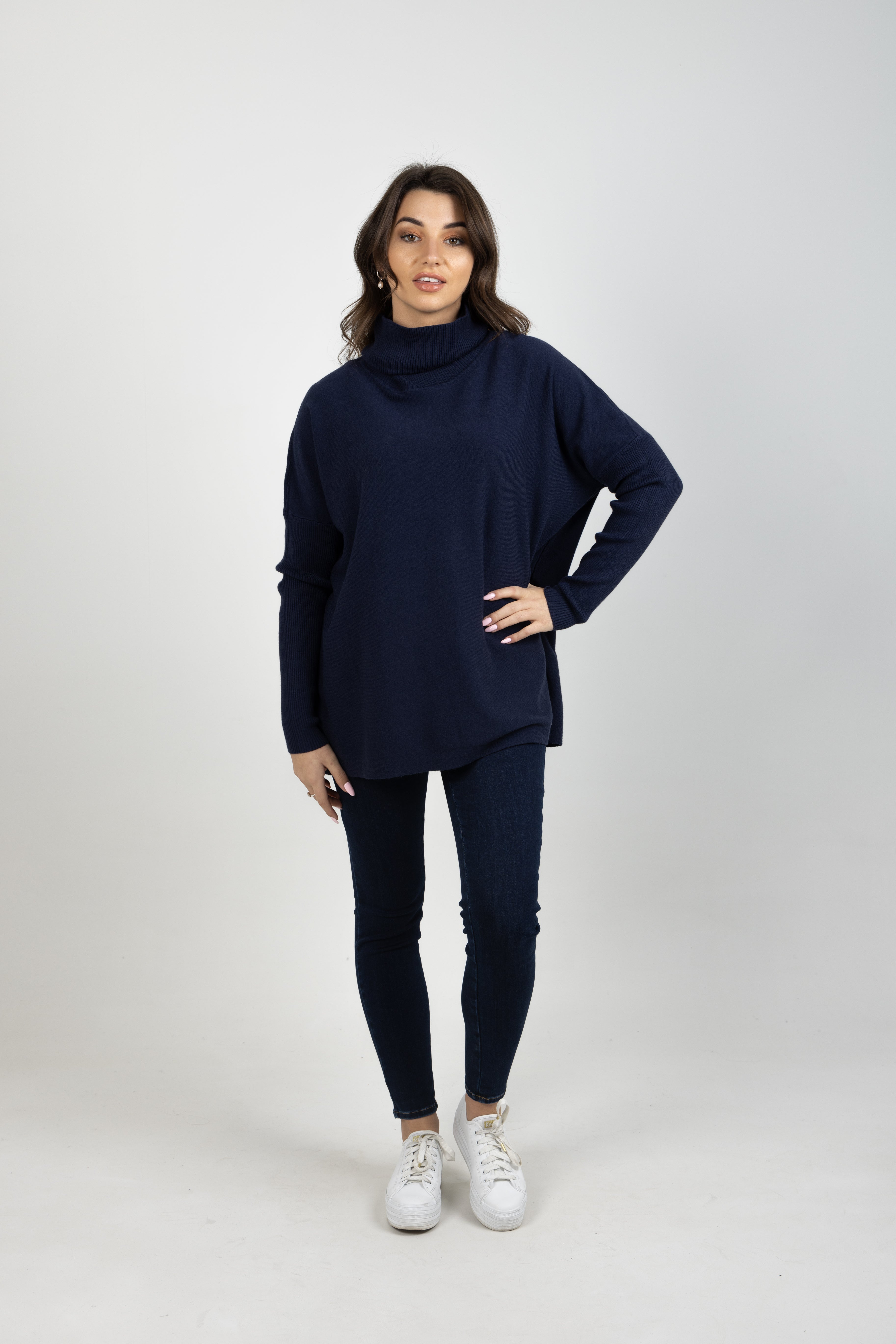 HORIZON RELAXED JUMPER NAVY