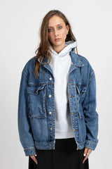 BLOWN OUT DENIM JACKET