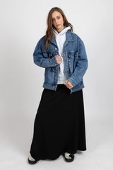 BLOWN OUT DENIM JACKET