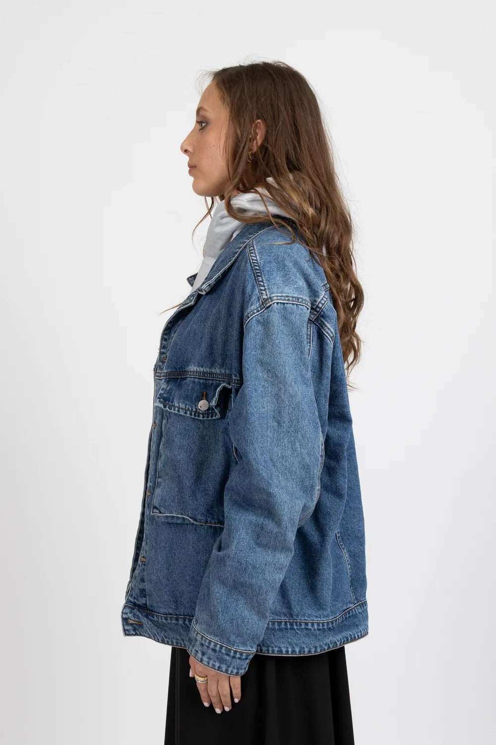 BLOWN OUT DENIM JACKET
