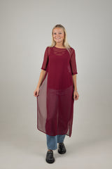HARPER TABARD BURGUNDY
