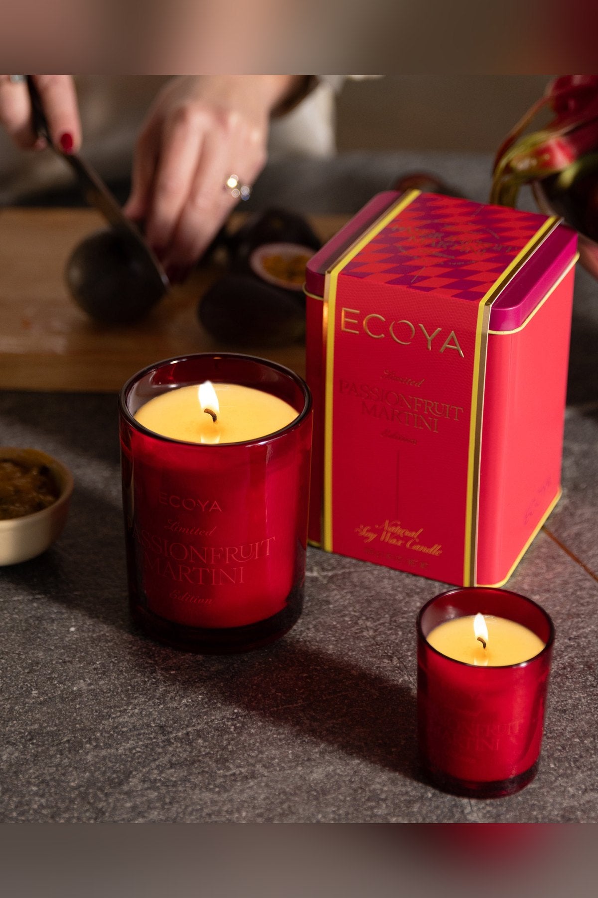 Christmas Madison Candle Passionfruit Martini