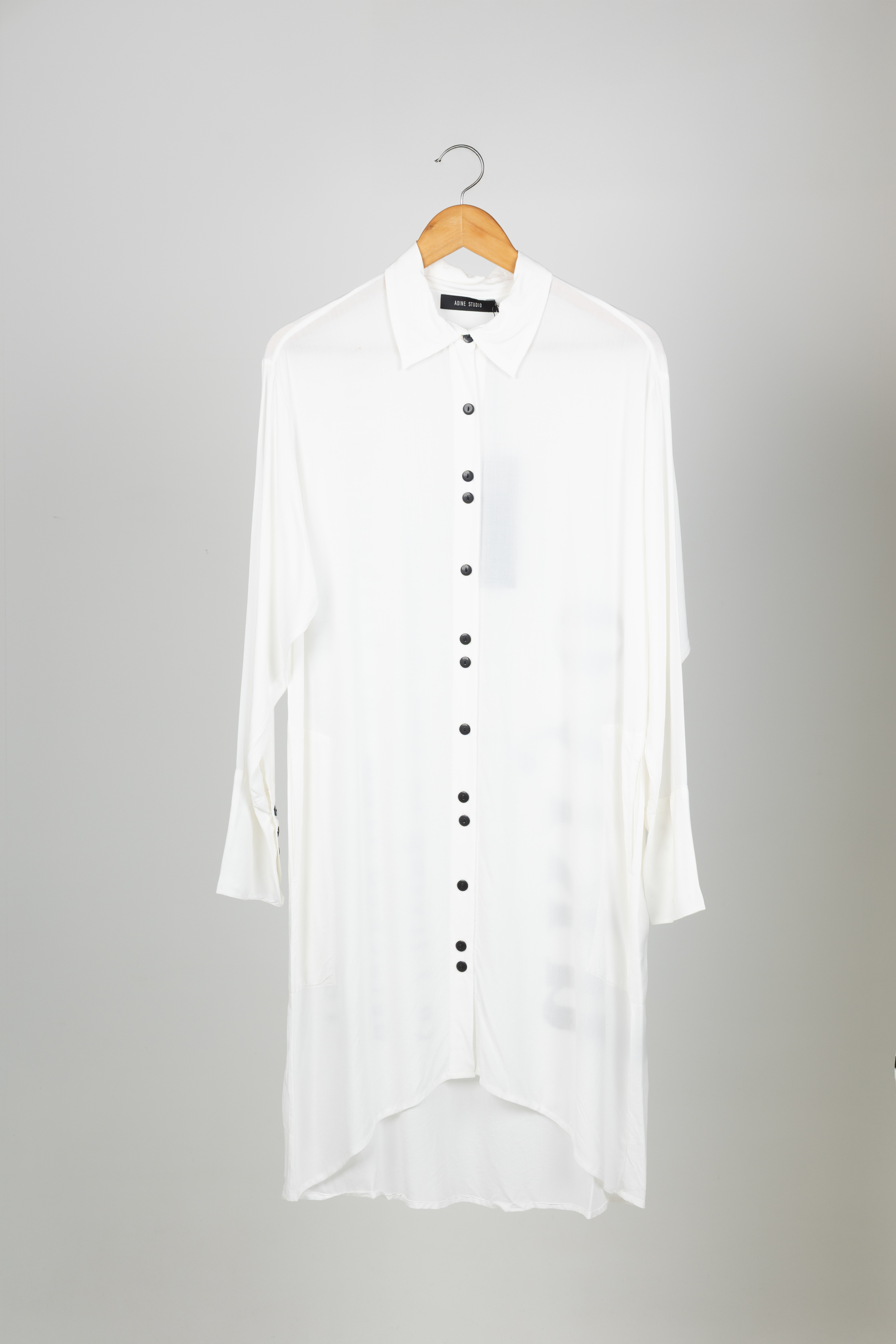 DKYO SHIRT DRESS WHITE