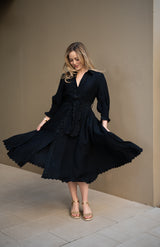 FREDDIE DRESS BLACK PRE ORDER