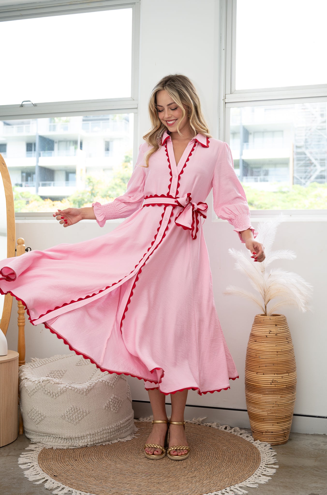 FREDDIE DRESS PINK