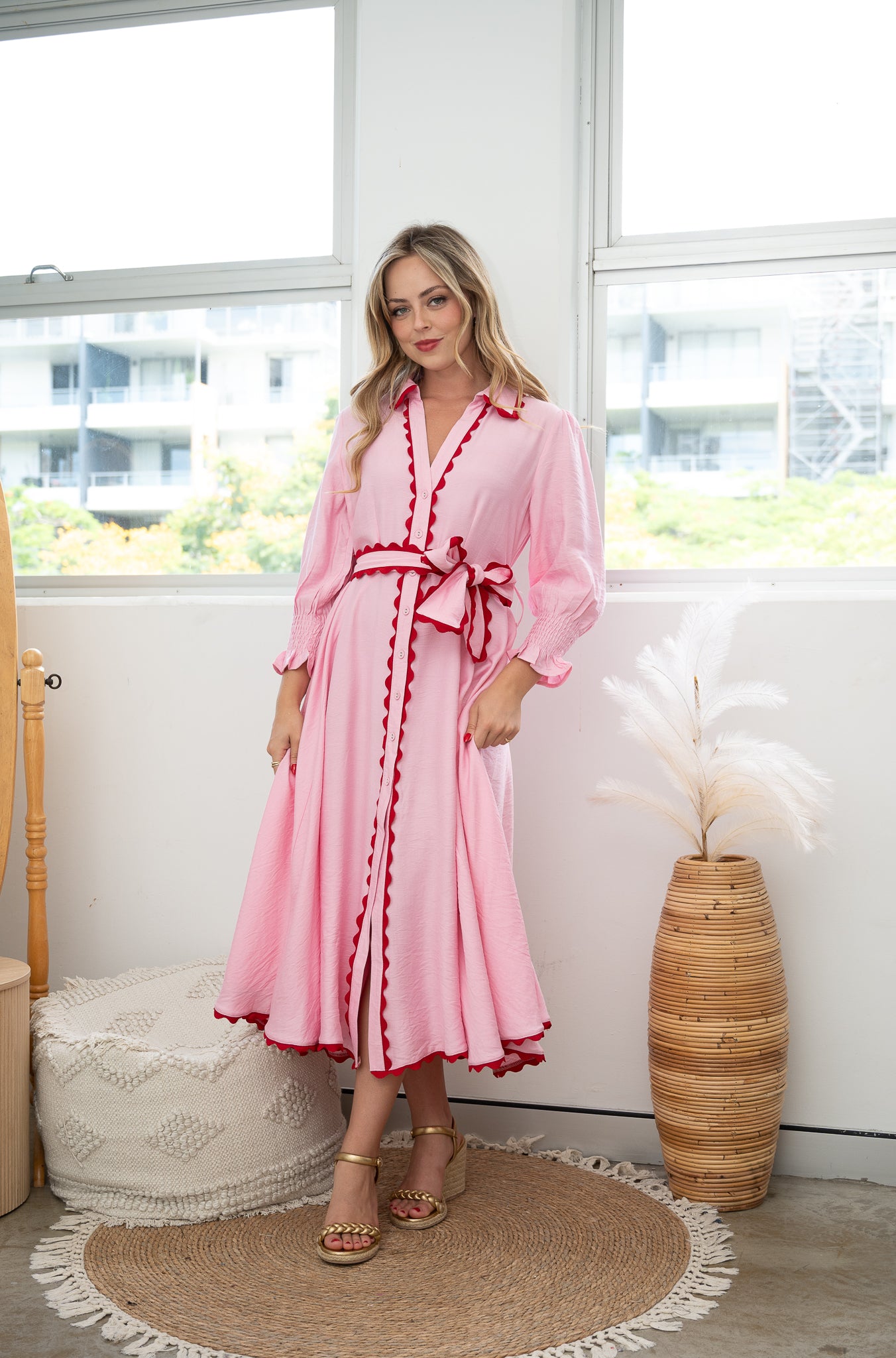 FREDDIE DRESS PINK