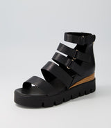 Raafe Sandal Black Natural Leather