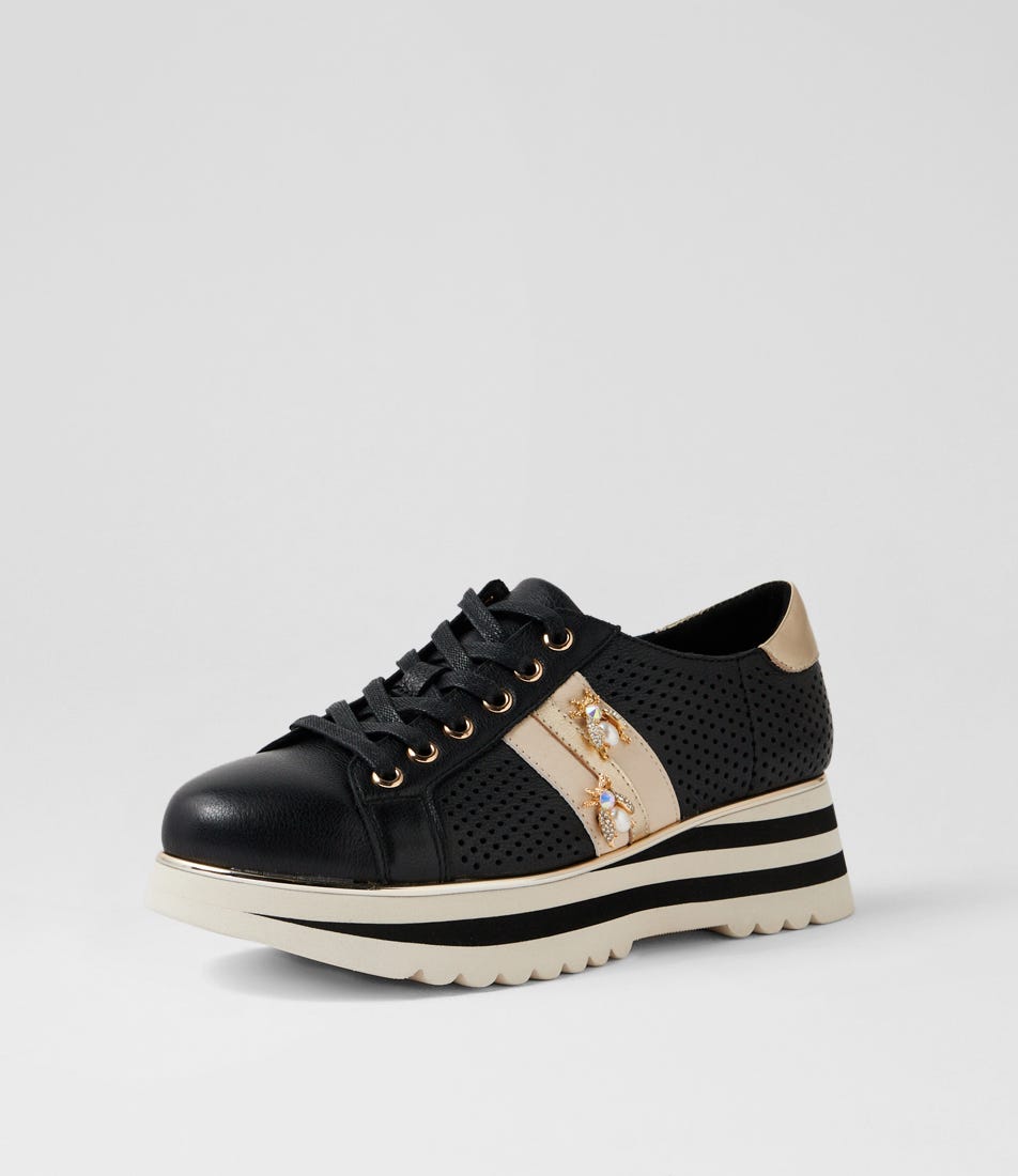Eaglesy Sneaker Black Milk Leather