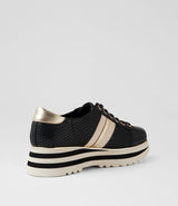 Eaglesy Sneaker Black Milk Leather