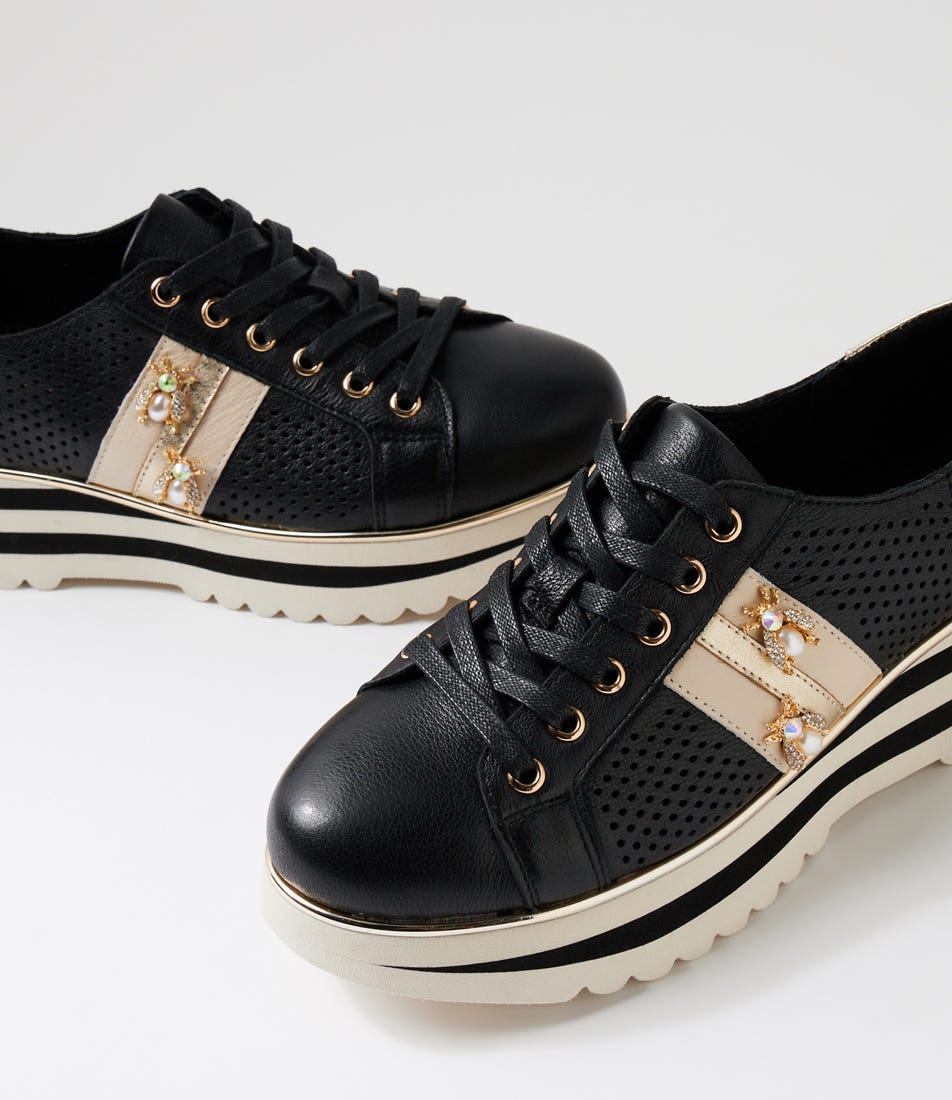 Eaglesy Sneaker Black Milk Leather