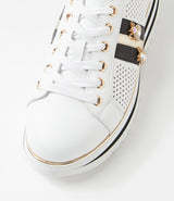 Eaglesy Sneaker White Black Leather