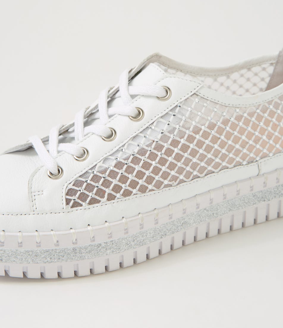 Maysie Sneaker White Leather
