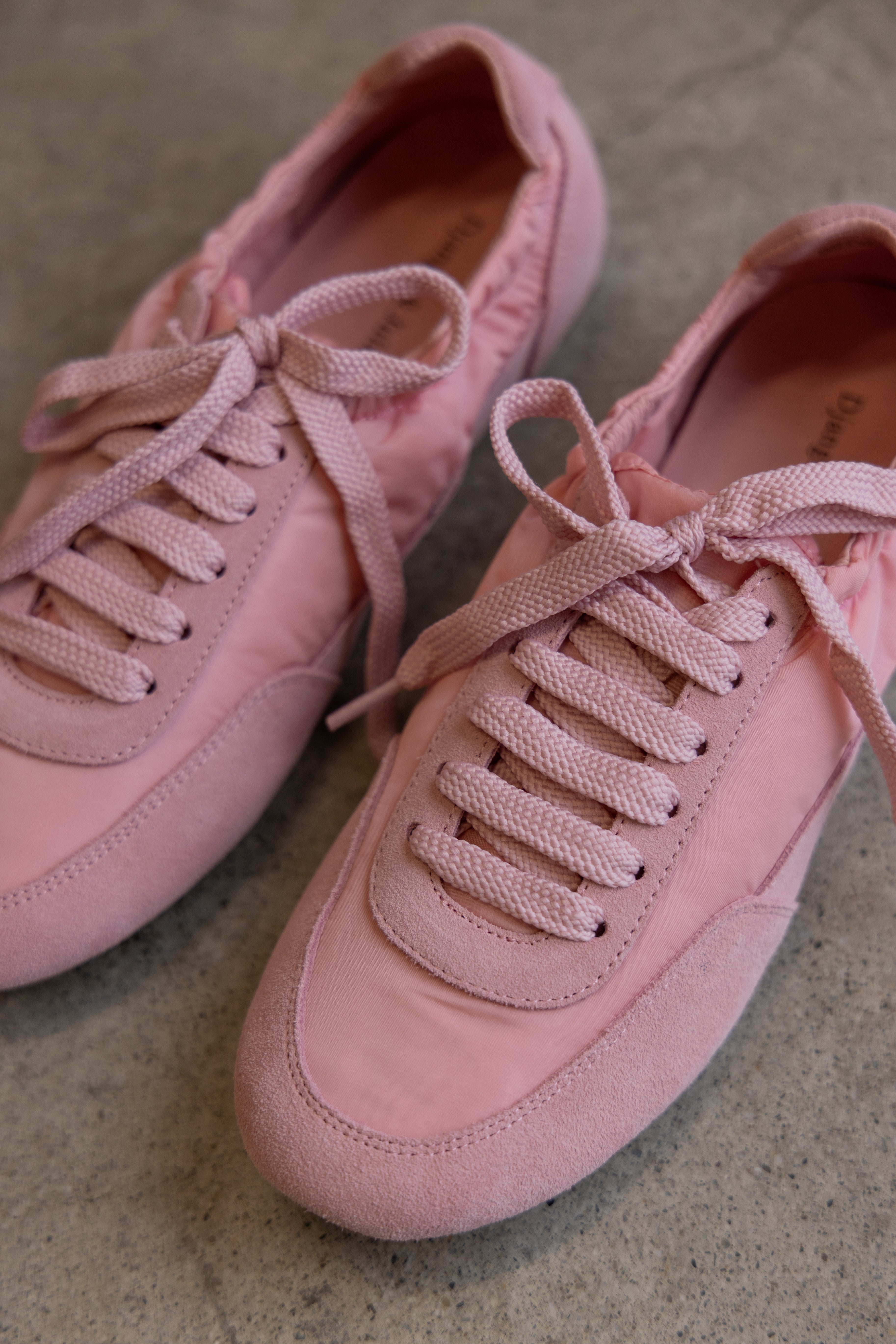 BRINKLE SNEAKER PINK SUEDE