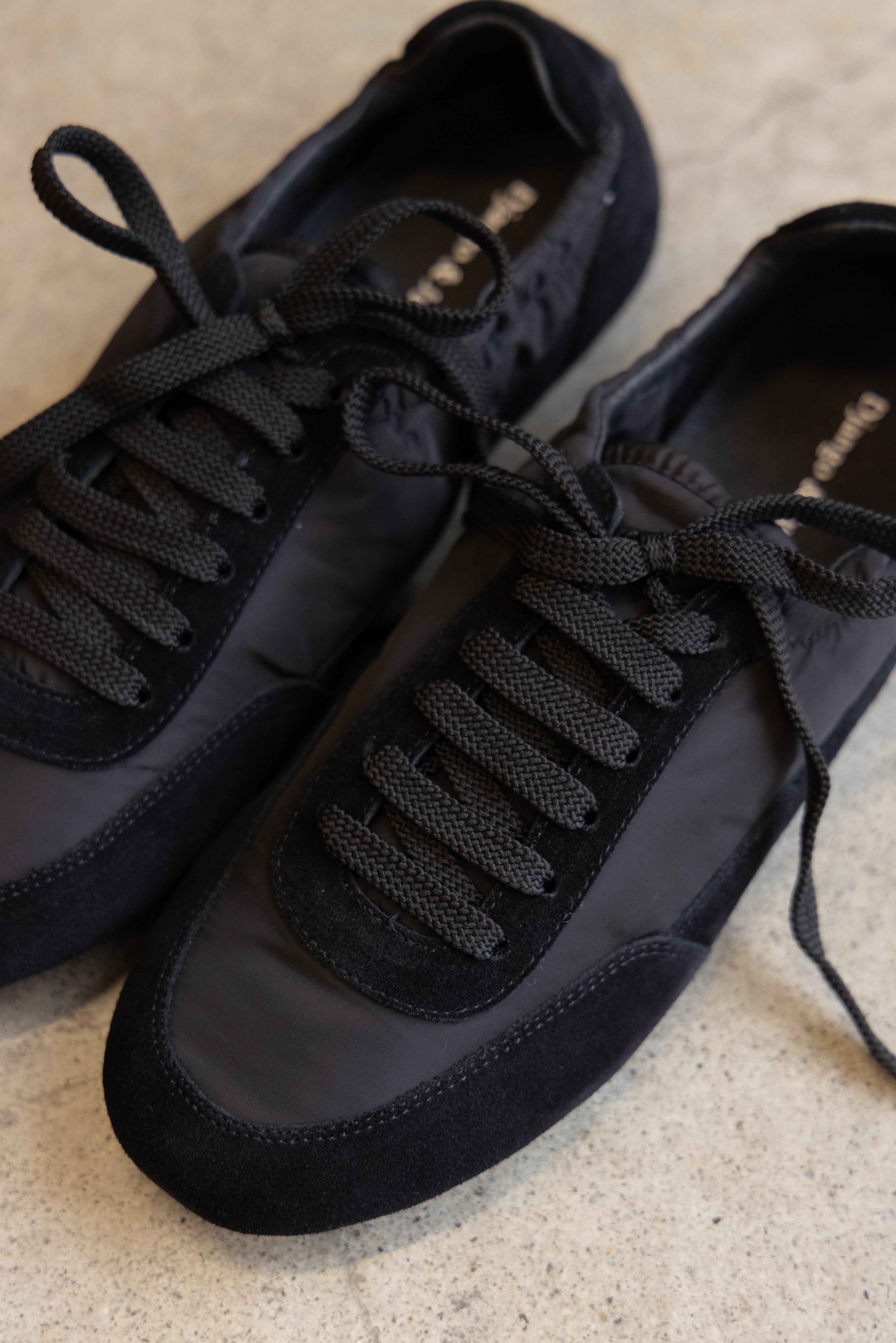 BRINKLE SNEAKER BLACK SUEDE