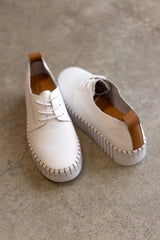 BATU SNEAKER WHITE TAN LEATHER