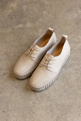 BATU SNEAKER ALMOND LEATHER