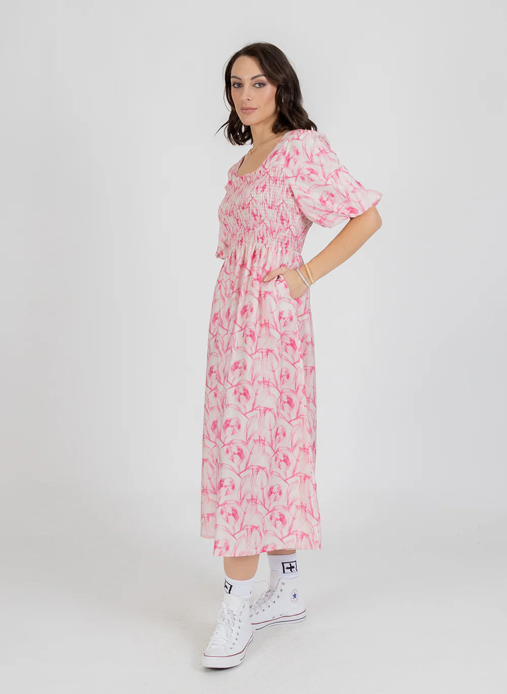 POPPY DRESS PINK