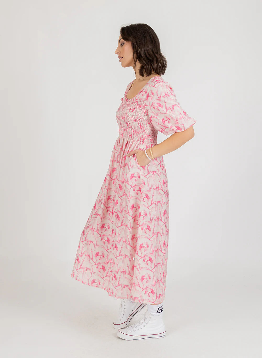POPPY DRESS PINK