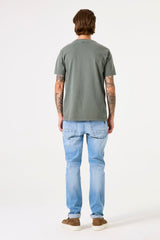 CORE LOGO T-SHIRT SAGE GREEN
