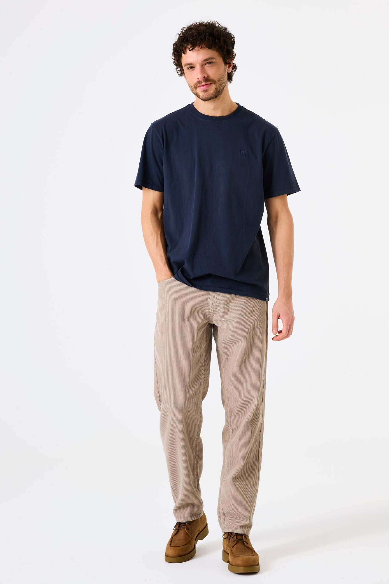 CORE LOGO T-SHIRT DEEP INK