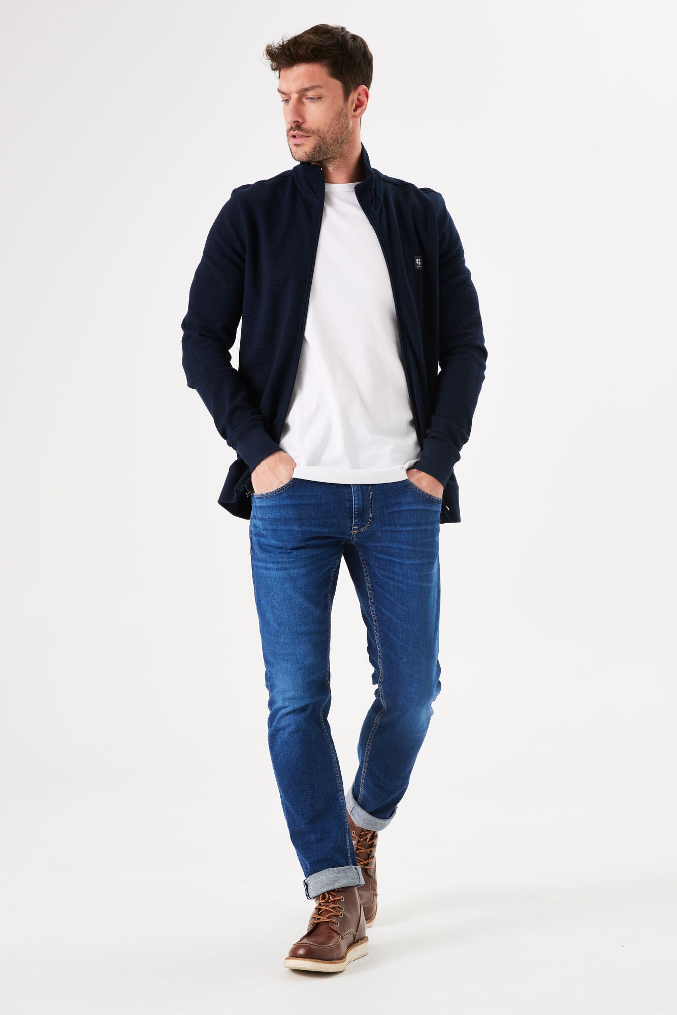 RUSSO 611 TAPERED JEAN INDIGO