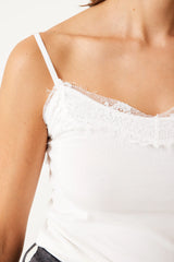 LACE CAMISOLE OFF WHITE