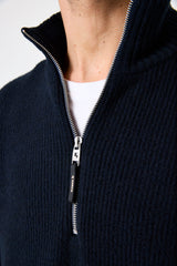 PULLOVER KNIT DEEP INK