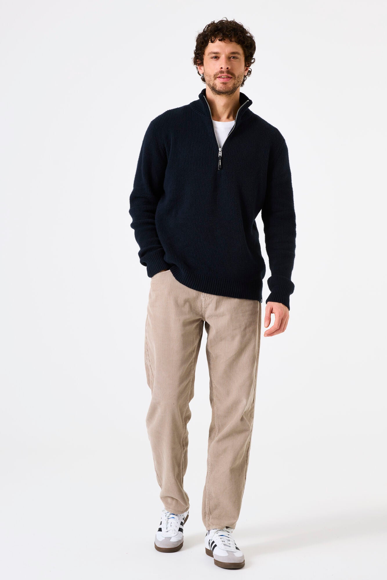 PULLOVER KNIT DEEP INK