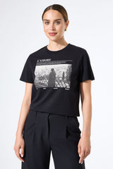 VINATGE TSHIRT BLACK