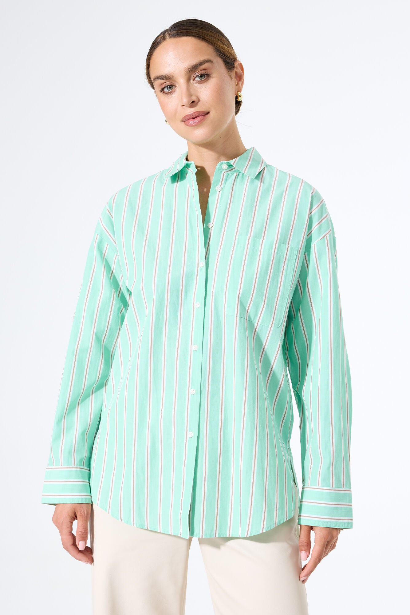 LONG SLEEVE SHIRT EMERALD COAST