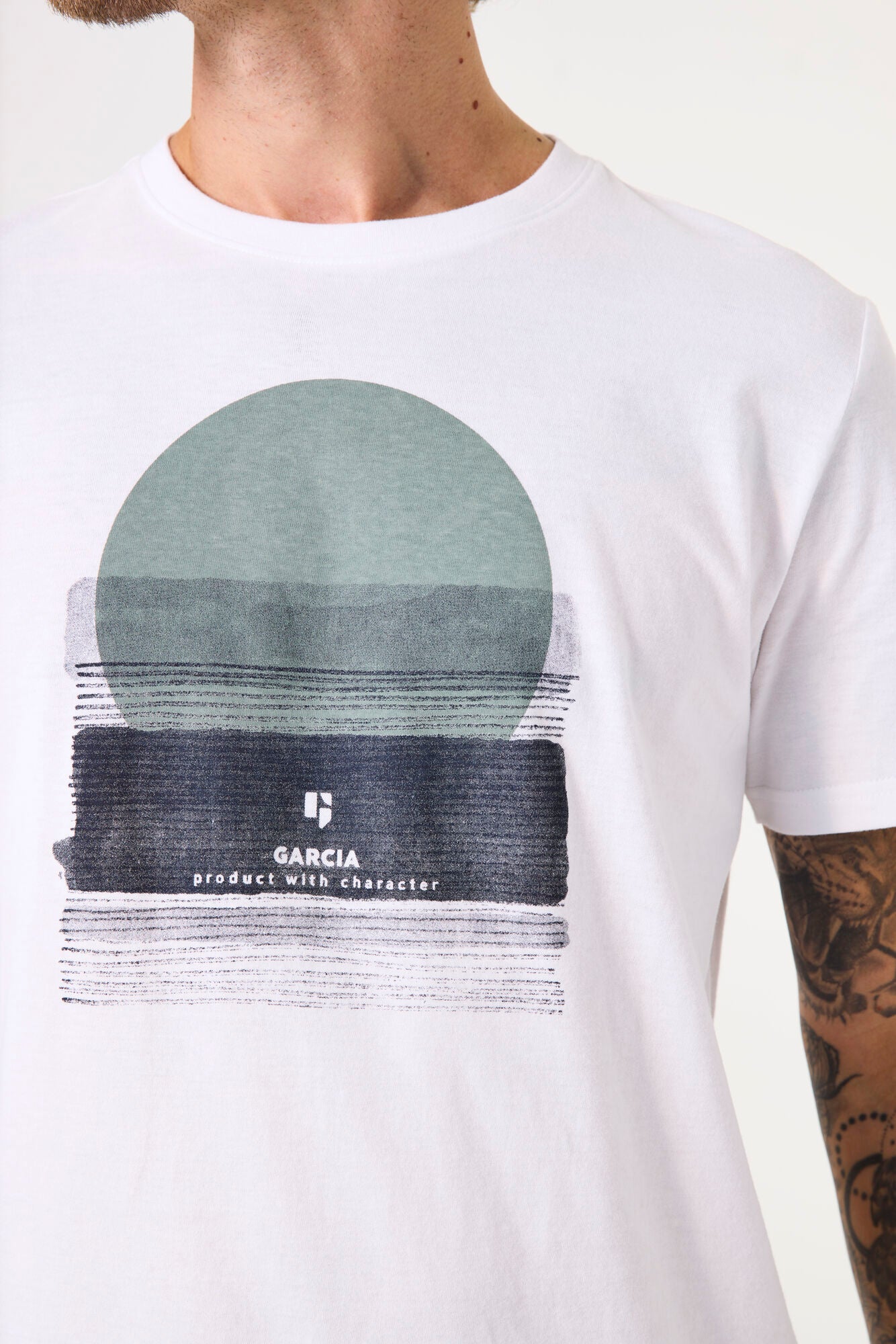 PRINTED LOGO T-SHIRT WHITE