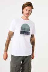 PRINTED LOGO T-SHIRT WHITE