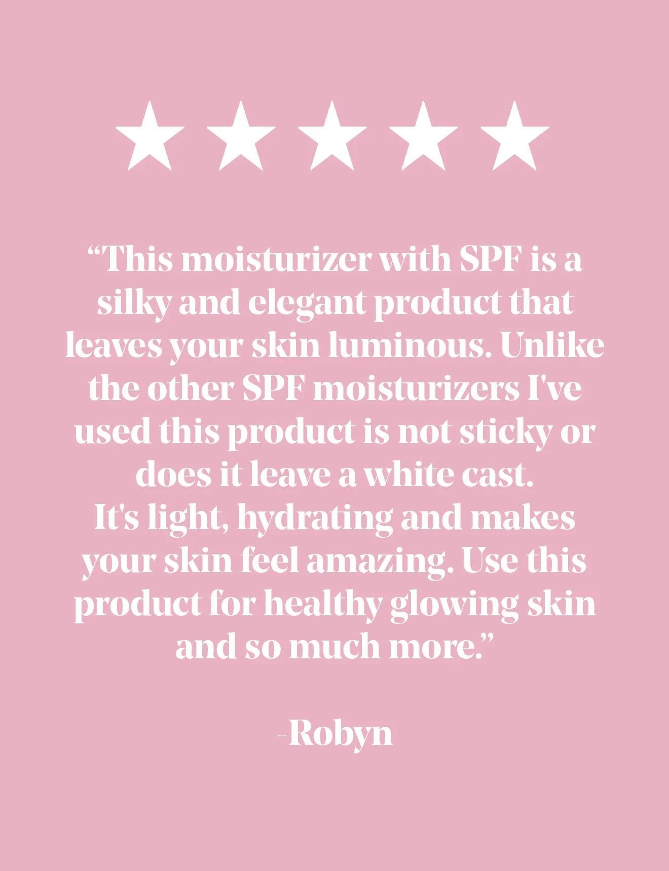 EVERY MORNING MOISTURISER SPF15 75G