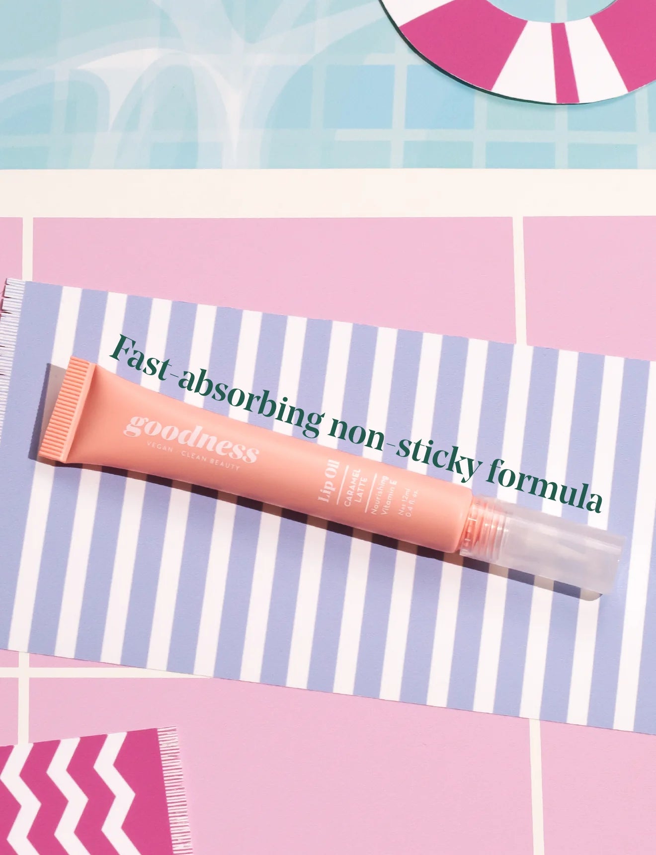 BE LUSH LIP OIL CARAMEL LATTE