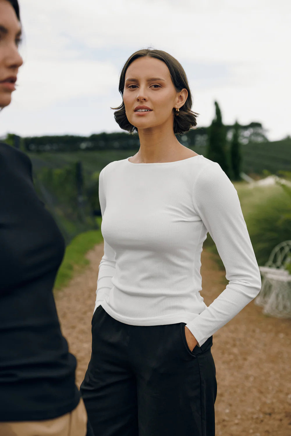 365 LS JERSEY TOP CHALK