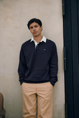 RUGBY FLEECE JERSEY 3BALL NAVY