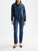 CROPPED DENIM JACKET LE IT RAIN