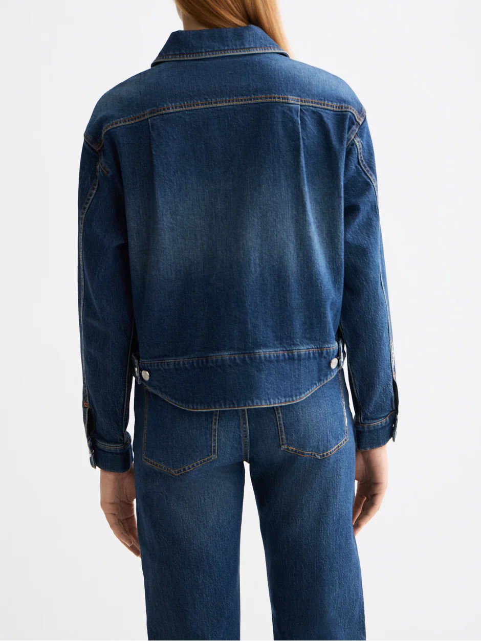 CROPPED DENIM JACKET LE IT RAIN