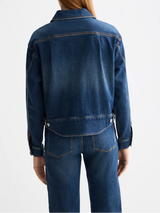 CROPPED DENIM JACKET LE IT RAIN