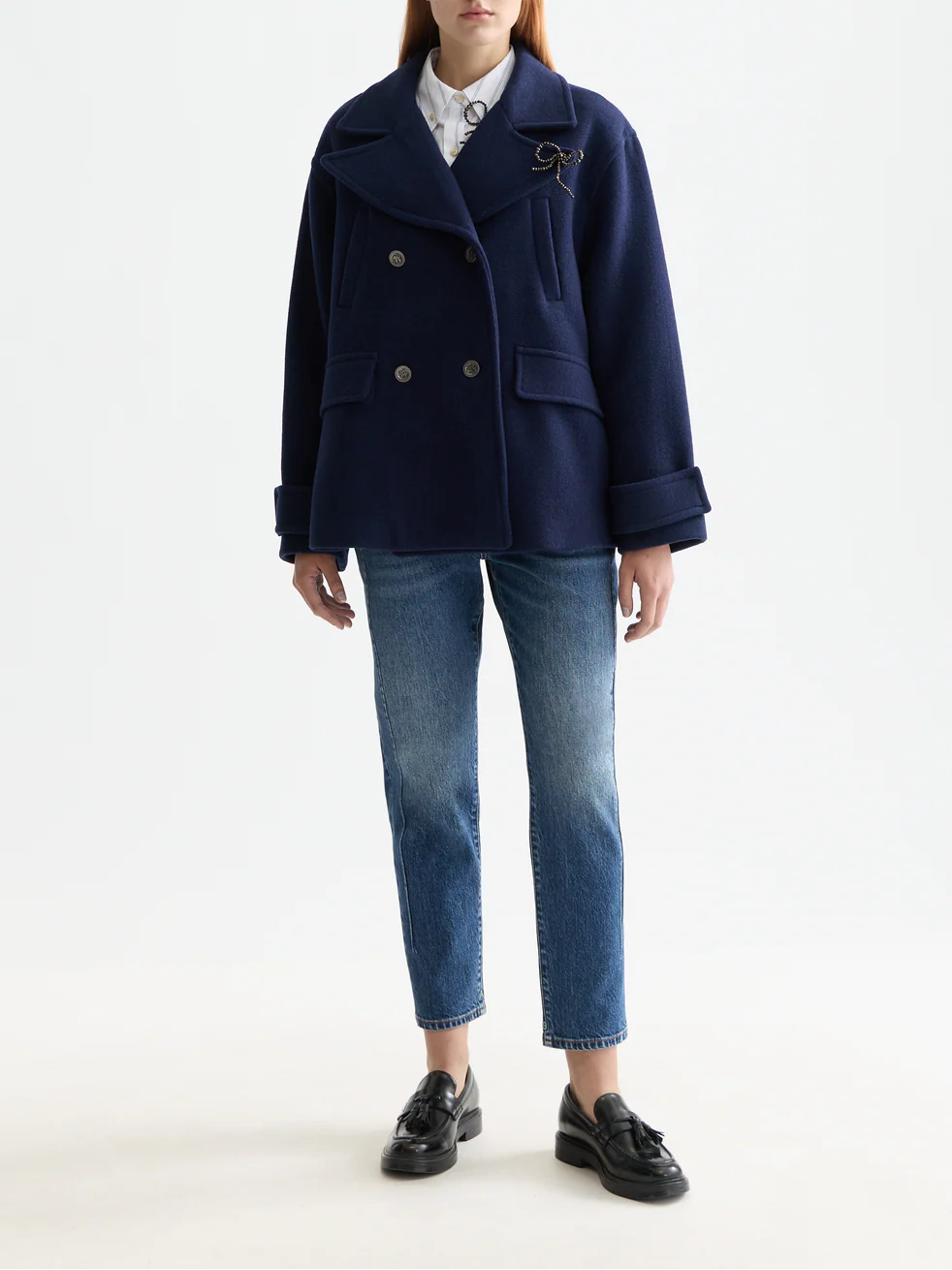 THE BUZZ BOYFRIEND JEANS TEMPO BLUE