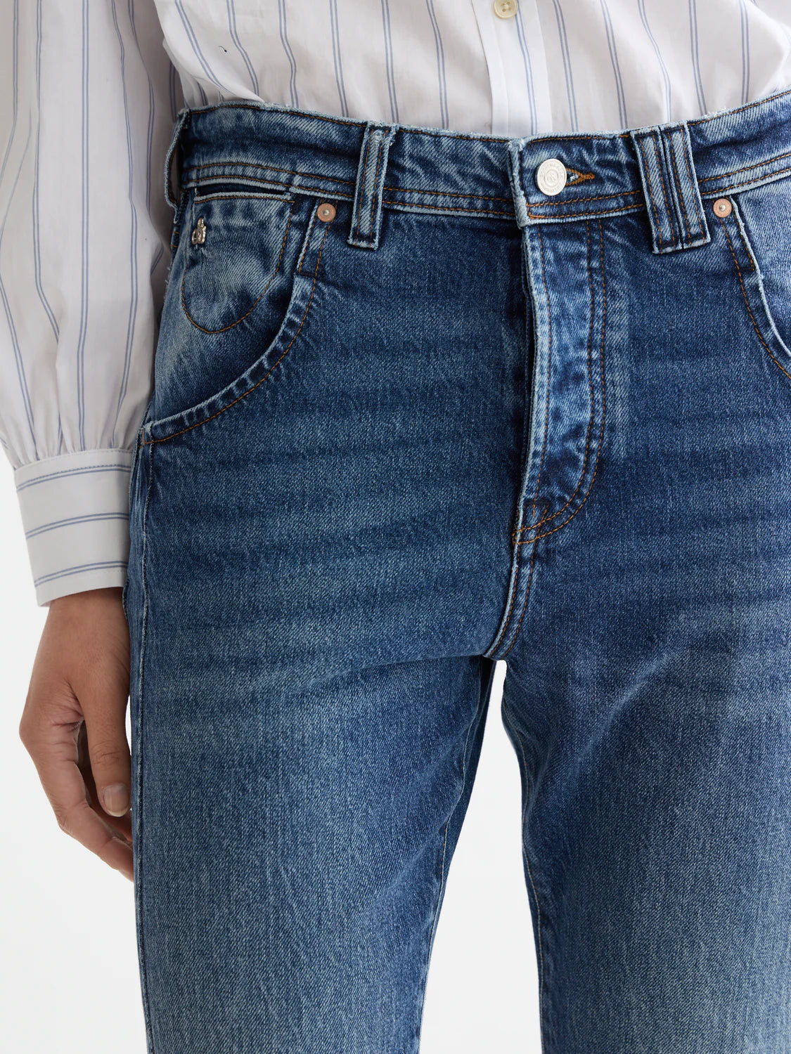 THE BUZZ BOYFRIEND JEANS TEMPO BLUE