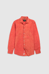 CABLE BAY SHIRT - REDWOOD